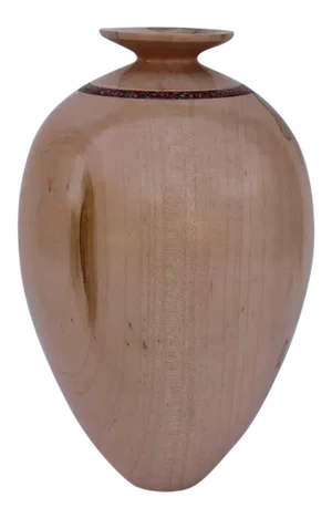Jill Johnston Hand-Turned Maple Vessel