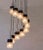 Stilnovo Mid-Century Modern Ten Lights Cascading Chandelier, Circa 1970 For Sale - Image 4 of 13