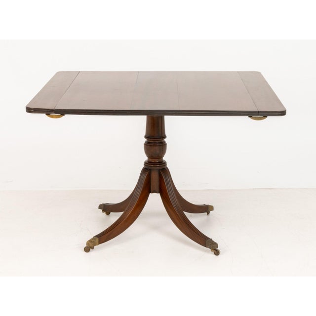 Regency Style Mahogany Extending Dining Table For Sale - Image 13 of 18