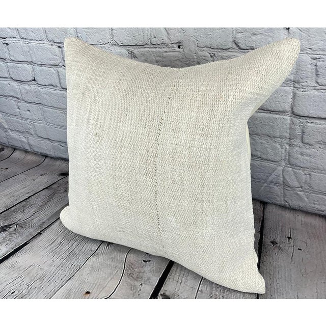 Vintage Pillow Case Turkish Hemp Pillow Decorative Hemp Pillow Dry cleaning only. PILLOW INSERT IS NOT INCLUDED
