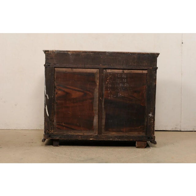 18th Century English Hand-Carved Buffet Cabinet For Sale In Atlanta - Image 6 of 12