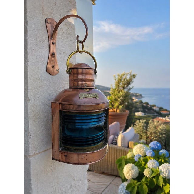 Copper Boat Lantern, 1890s For Sale - Image 14 of 15