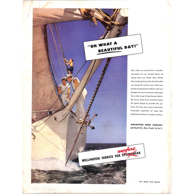 Apparel Arts the Magazine for Men's Stores June 1944 For Sale In New York - Image 6 of 18