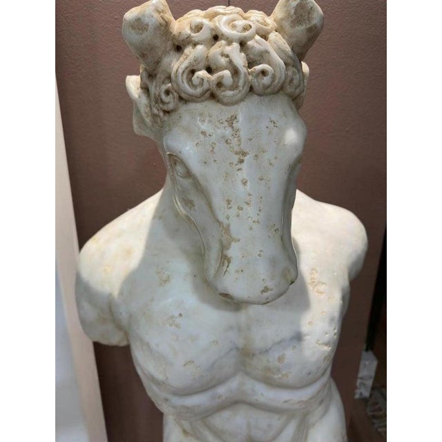 Unknown, Minotaur, 17th Century, Marble For Sale - Image 9 of 12
