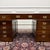 Classic English Desk with Black Leather For Sale - Image 10 of 18