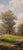 1990s Large and Beautiful Oil Painting of a Country Road For Sale - Image 10 of 12