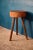 Wood Brutalistic Tripod Stool, 1960s For Sale - Image 7 of 7