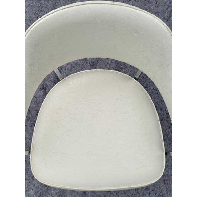 1972 Cal-Style Chrome and Smoked Glass Dining Set With Swivel Chairs - Set of 6 For Sale - Image 15 of 18