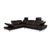Modern Leather Corner Sofa in Brown with Manual Function by Willi Schillig For Sale - Image 3 of 18