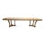 Century Furniture Burl Wood Double Pedestal Dining Table With Two 18” Leaves For Sale