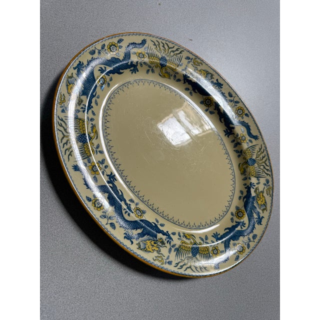 Antique Minton England Rare Dragon Platter 13in Excellent condition no damages 13x10 This Antique Minton England Rare...