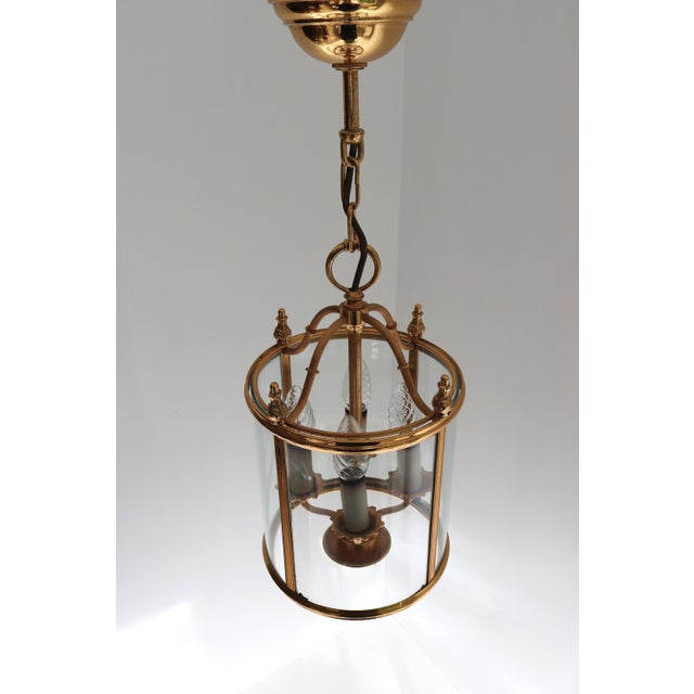 Italian Empire Hall Pendant Lamp by Gaetano Sciolari, 1960s For Sale - Image 4 of 16