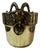 Vintage Brass Champagne Bucket For Sale