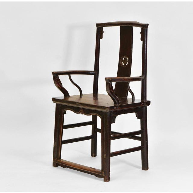 Late 19th Century Chinese Open Armchair For Sale - Image 15 of 16