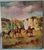 Native Americans on Horseback With Packing Mule O/C Painting For Sale - Image 4 of 9