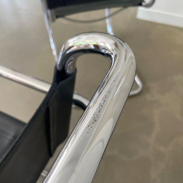 Set of Mr20 Cantilever Chairs by Ludwig Mies Van Der Rohe for Fasem, 1970s For Sale - Image 6 of 13