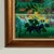 Wood Vintage Italian Painting of a Jungle Scene With Animals by Irene Invrea For Sale - Image 7 of 11