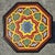 Infuse your home with the rich colors and artistry of Morocco with this stunning handcrafted and hand-painted accent...