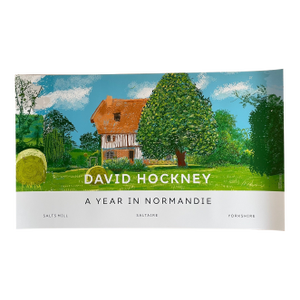 David Hockney, a Year in Normandie (House and Tree), 2020-2021 (Detail) Composite IPad Painting, Copyright David Hockney, Printed in Uk