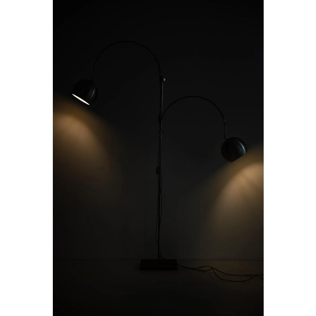 Large Italian Flexible 2-Arm Floor Lamp, 1960s For Sale - Image 12 of 13