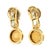 1990s 1990s Pair of Bulgari Bvlgari 18k Gold Black Onyx Drop Clip Earrings For Sale - Image 5 of 14