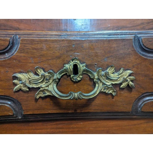 18th Century Louis XIV Solid Walnut Chest of Drawers For Sale - Image 12 of 13
