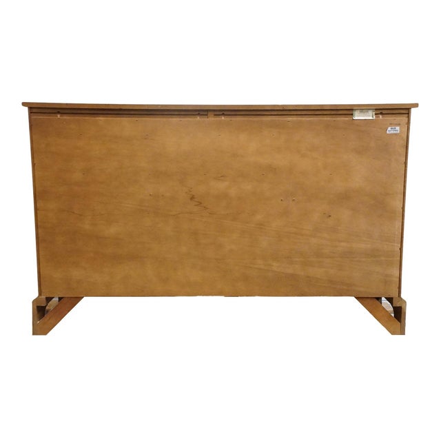 Keller Furniture Solid Cherry Early American Colonial Revival 64" Eleven Drawer Dresser 2690 For Sale - Image 11 of 13