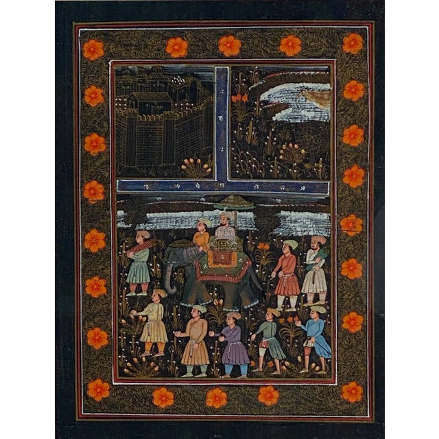 A Northern Indian painting, circa 1900, in frame.
