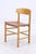 Mid-Century Wooden and Leather Dining Chair, 1960s-1970s For Sale - Image 15 of 16
