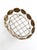 Mid-Century Brass Plated Wire Spiral Fruit Basket For Sale - Image 10 of 12