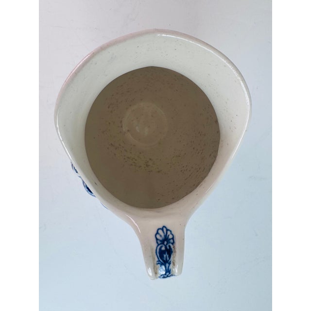 Minton Late 19th Century Mintons Blue and White Queensberry Pitcher For Sale - Image 4 of 7