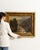 19th Century France Green Canvas Painting For Sale - Image 12 of 15