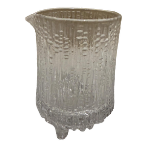 Iittala Glassware Creamer Ultima Thule by Tapio Wirkkala Scandinavian Modern