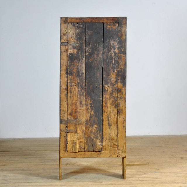 Antique Wabi-Sabi Cabinet in Beech, 1850s For Sale - Image 14 of 14