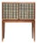 Lala Walnut Bronze Details Cabinet Buffet by Reda Amalou Design For Sale