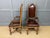 Carved Oak High Back Chairs, 1900, Set of 8 For Sale - Image 3 of 18