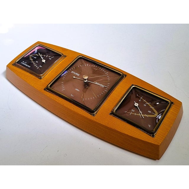 Vintage Fischer Weather Station, 1960s For Sale - Image 9 of 11