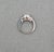 1.13 Ct Platinum Diamond Ring Size 5 For Sale - Image 9 of 9