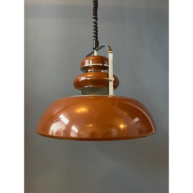 Vintage Space Age Pendant Lamp by Anvia, 1970s For Sale - Image 11 of 11