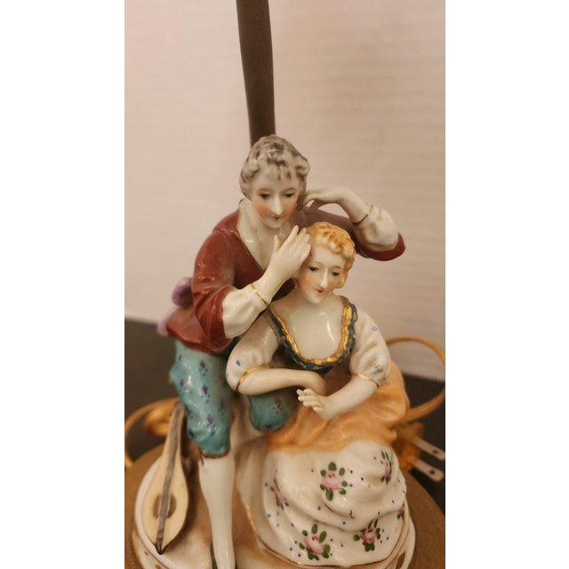 This listing features a pair of porcelain plug-in lamps that are mostly like from the 20th century and likely originate...