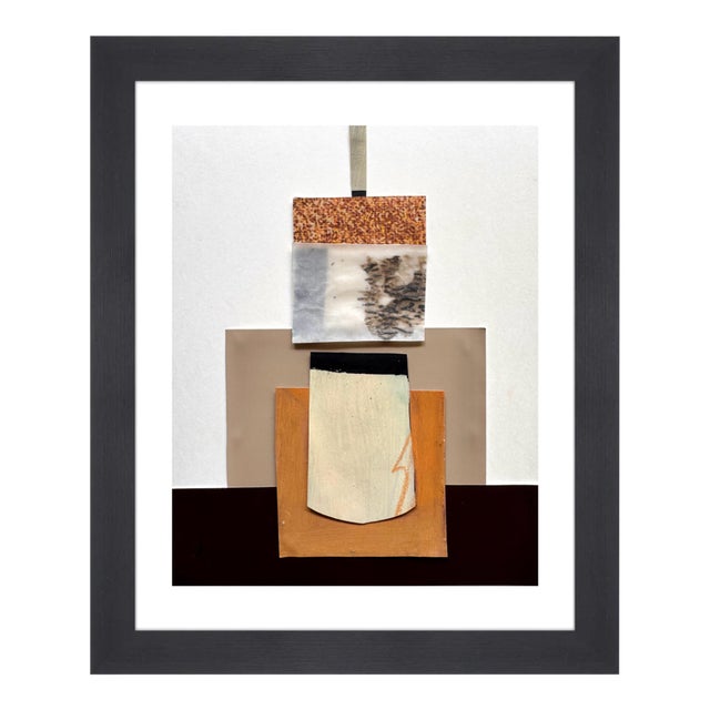 "Memorabilia 9" Original Mixed-Media Collage on Paper by Zac Woodiel For Sale