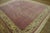 1980s Pink Cerise Floral Vintage Chinese Art Deco Rug 7' 9'' X 9' 8'' Wool Knotted Carpet For Sale - Image 4 of 12