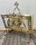 Vintage French Newspaper Rack in Brass For Sale - Image 3 of 15
