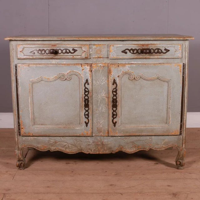French Painted Buffet For Sale - Image 3 of 11