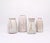 Mid-Century Modern Small Earthenware Vases with Sgraffito Decor, 1960s, Set of 4 For Sale - Image 3 of 10