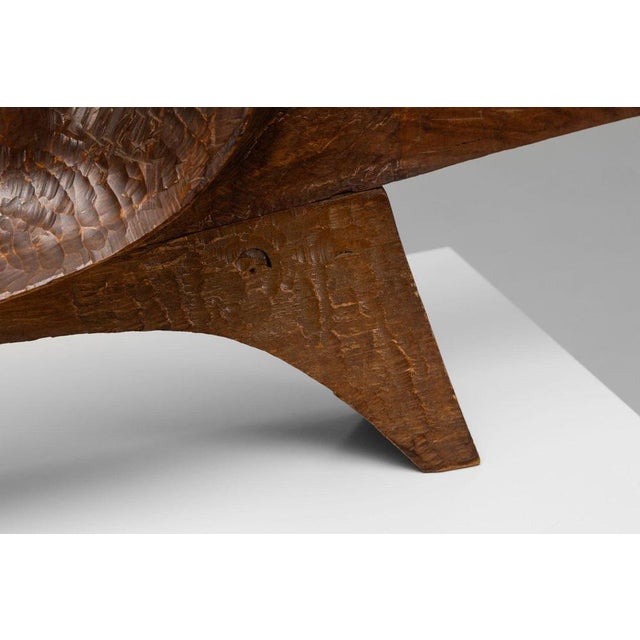 Yasuo Fuke, Abstract Sculpture, 1960, Mahogany For Sale - Image 12 of 18