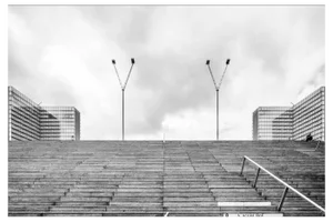 Luca Battaglia, Folding Cities #15, 2022, Photographic Print