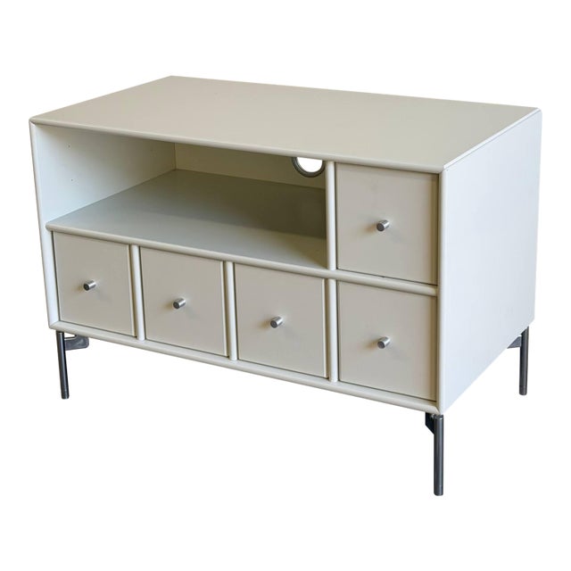 Mid 20th Century Danish Tv Stand by Peter J. Lassen for Montana - Minimalist Storage Dresser / Media Console For Sale