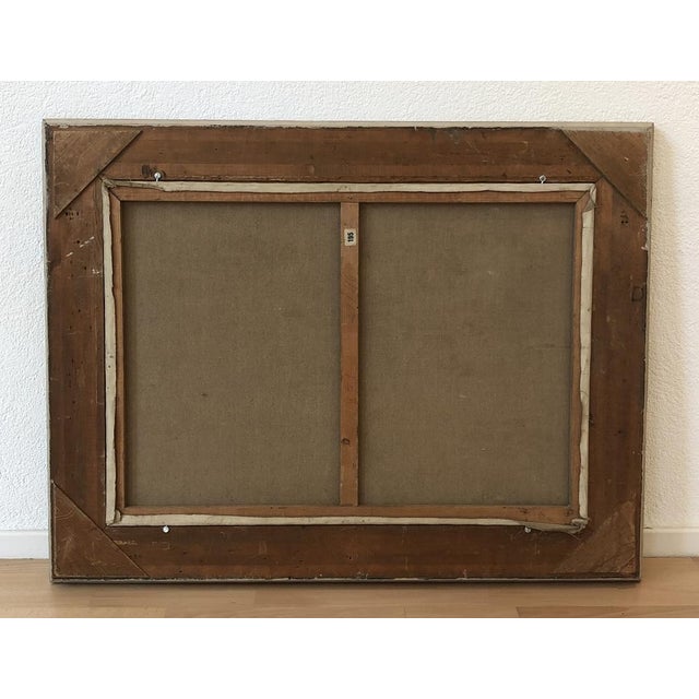 Lucien Schwob, Le Brassus, Vallée de Joux, 1930, Oil on Canvas, Framed For Sale - Image 11 of 12