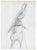 MCM drawing of a man on a horsel by Paul McCarron (1933-2018) later known as a prominent New York art dealer. This work is...